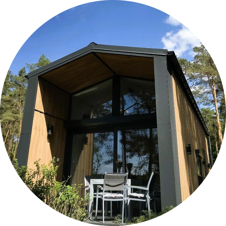 Imposantes Tinyhouse in mitten der Natur